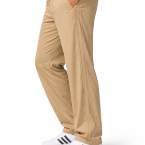 straight fit trackpant brown same color strips