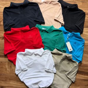 polo tshirt with same strip,in dry fit fabric