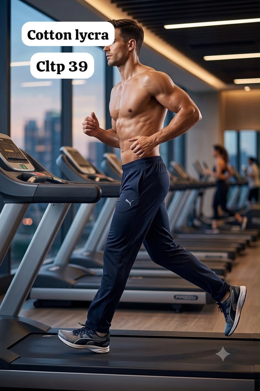 regular fit cotton lycra trackpant (pm) regular fit cotton lycra trackpant (pm)