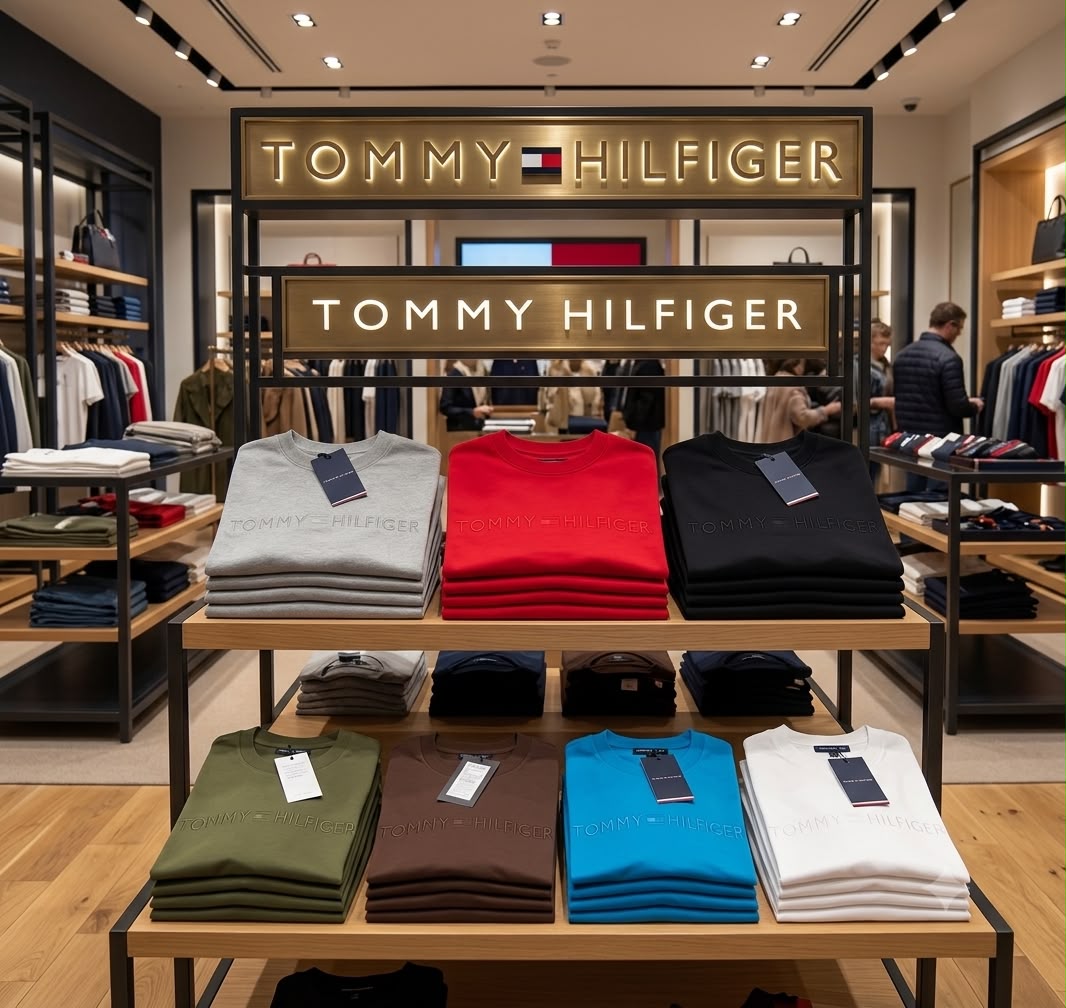 tommy hilger half sleeve tshirt in cotton lycra fabric tommy hilger half sleeve tshirt in cotton lycra fabric