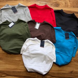 tommy hilger half sleeve tshirt in cotton lycra fabric