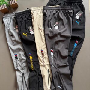 motorsport bootcut trackpant for men,crush lycra fabric